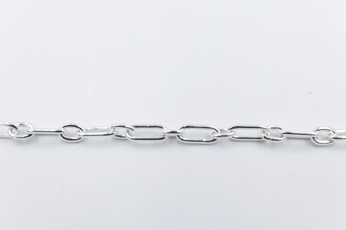 Stg Silver Paperclip Chain Bracelet SJV76419