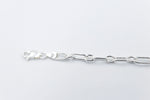Stg Silver Paperclip Chain Bracelet SJV77319