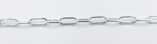 Stg Silver Paperclip Chain Bracelet SJV76419