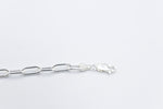 Stg Silver Paperclip Chain Bracelet SJV76419
