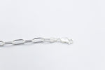 Stg Silver Paperclip Chain Bracelet SJV76419