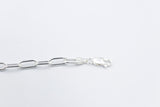 Stg Silver Paperclip Chain Bracelet SJV76419