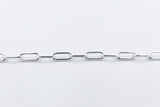 Stg Silver Paperclip Chain Bracelet SJV76419