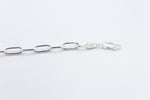 Stg Silver Paperclip Chain Bracelet SJV76419