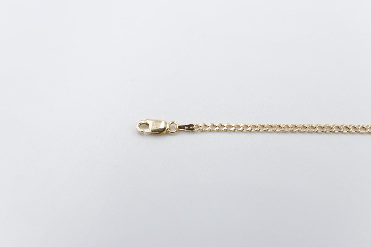 9ct Gold kids ID bracelet 16cm  608PK548/4