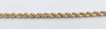 9ct Gold Italian Rope Bracelet 19cm 80HVC91/4 19cm