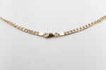 9ct Gold Solid Curb Link Chain 55cm 100HK145/4