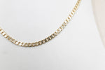 9ct Gold Solid Curb Link Chain cm 120HK145/4