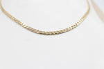 9ct Gold Solid Curb Link Chain cm 120HK145/4