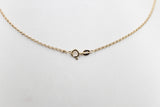 9ct Gold Oval Belcher Chain 45cm
