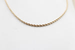 9ct Gold Italian Rope Chain 60HVC091
