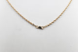9ct Gold Italian Rope Chain 60HVC091