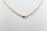 9ct Gold Italian Rope Chain 60HVC091
