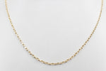 9ct Gold Diamond Cut Belcher Chain 60cm