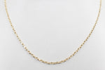 9ct Gold Diamond Cut Belcher Chain 60cm