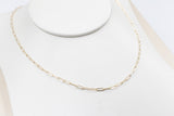 9ct Gold Paperclip Chain 045KR012/4