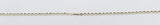 9ct Gold Fine Diamond Cut Chain 45cm