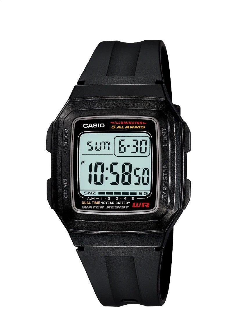 Casio Digital F201WA-1A watch