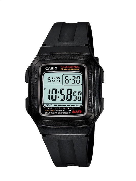 Casio Digital F201WA-1A watch