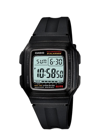 Casio Digital F201WA-1A watch