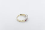 9ct Gold Ruby & Diamond Dress ring