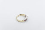 9ct Gold Ruby & Diamond Dress ring