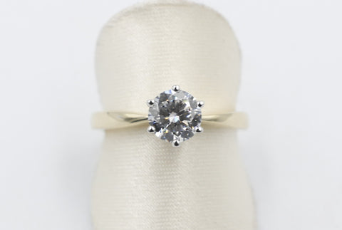 9ct Gold Diamond Soliatire ring 1.00ct
