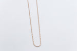 9ct Rose Gold Belcher Link Chain 45cm