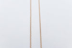 9ct Rose Gold Belcher Link Chain 50cm