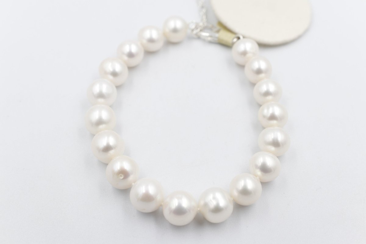 Fresh water Pearl Bracelet with stg Clasps