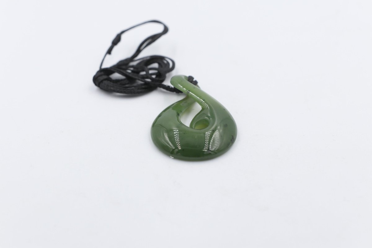 New Zealand Greenstone Koru twist