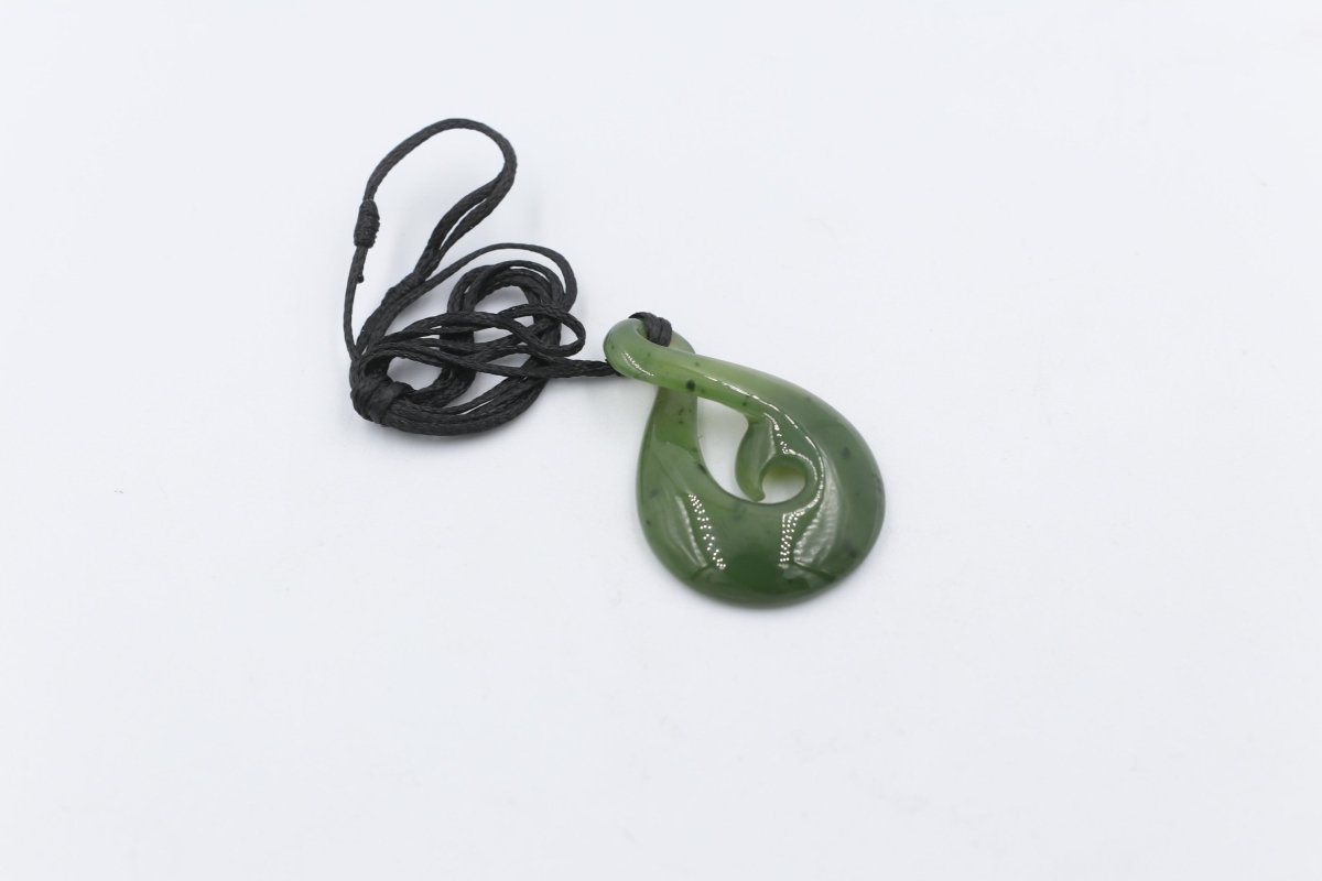 New Zealand Greenstone Koru twist