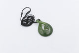 New Zealand Greenstone Koru twist