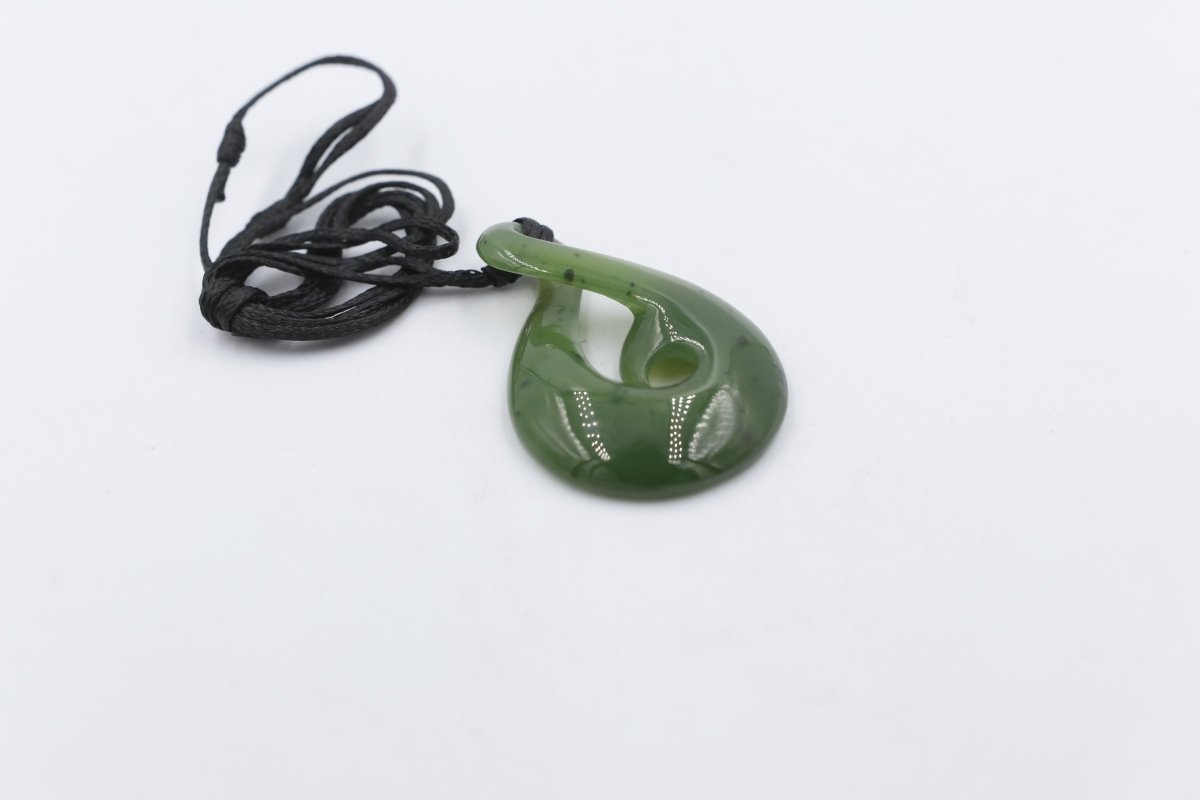 New Zealand Greenstone Koru twist
