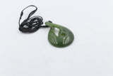 New Zealand Greenstone Koru twist