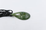 New Zealand Greenstone Koru twist