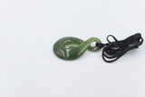 New Zealand Greenstone Koru twist
