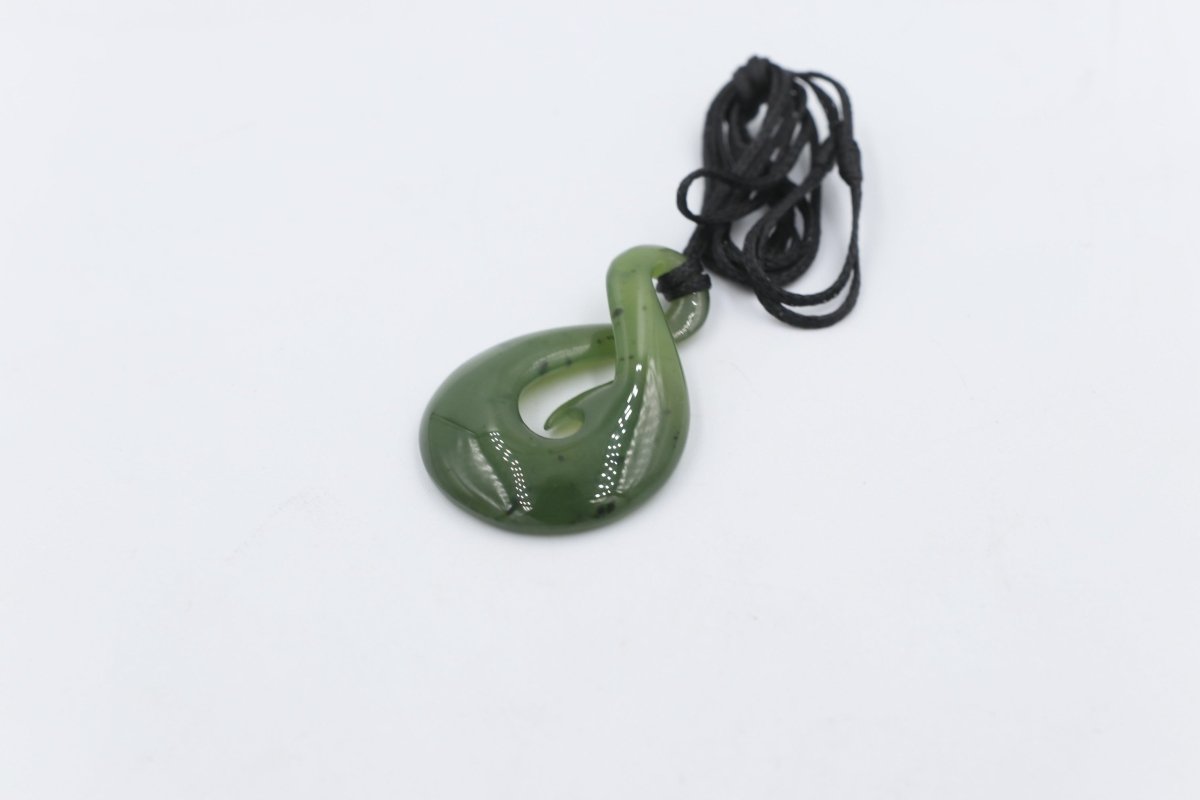 New Zealand Greenstone Koru twist