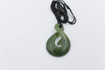 New Zealand Greenstone Koru twist