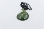 New Zealand Greenstone Koru twist