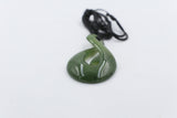 New Zealand Greenstone Koru twist