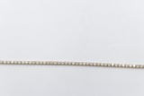 10K Yellow Gold Tennis Bracelet with Lab Diamonds 2.25ct
