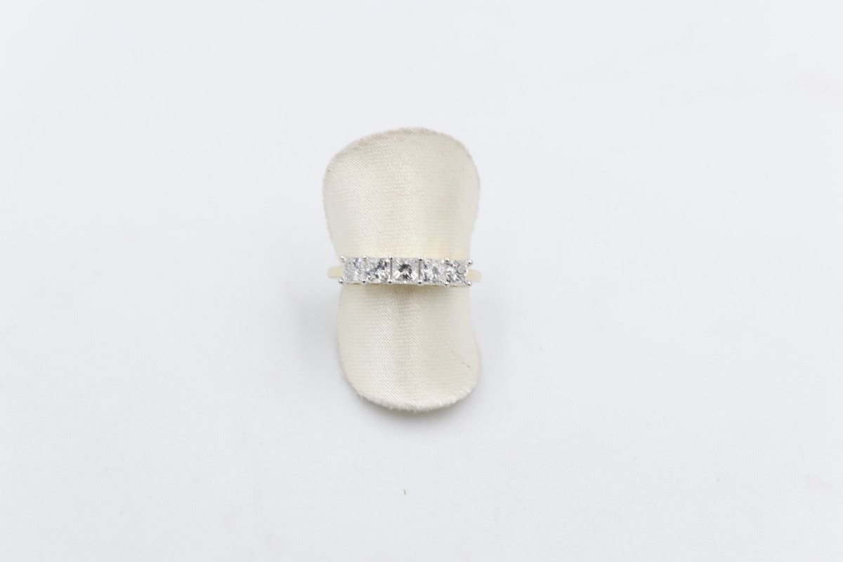 10ct Yellow Gold Lab Grown Diamond One carat Ring