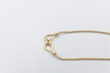 9ct Gold Multi Strand Overlapping Bracelet 19cm
