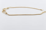 9ct Gold Multi Strand Overlapping Bracelet 19cm