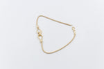 9ct Gold Multi Strand Overlapping Bracelet 19cm