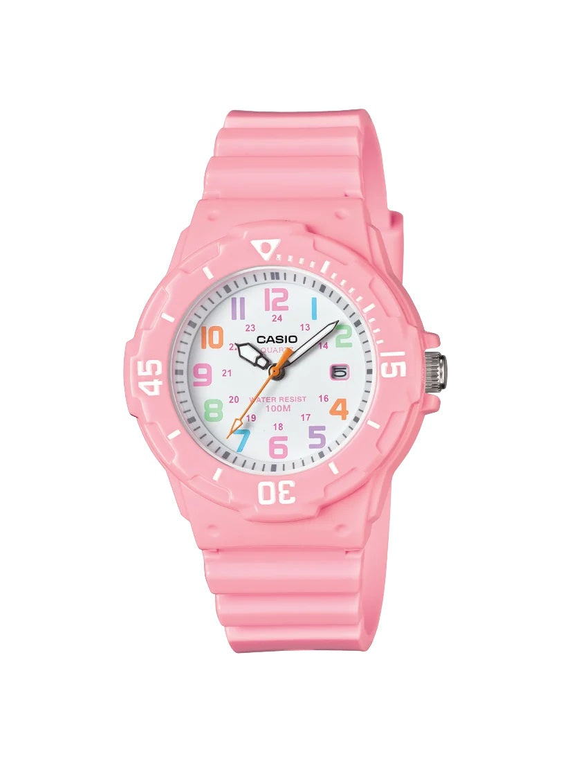Casio Pink Analogue (LRW-200H) Watch - LRW200H-4B2