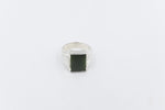 Stg Silver Ring with Greenstone 489ALX