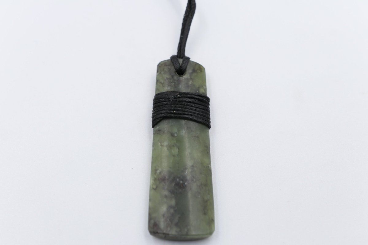 New Zealand Greenstone Wrapped Toki