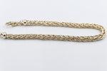 9ct Gold Handmade Wheatsheaf Bracelet 9B9067